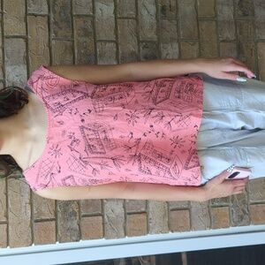 Orange Hemp Tank Top